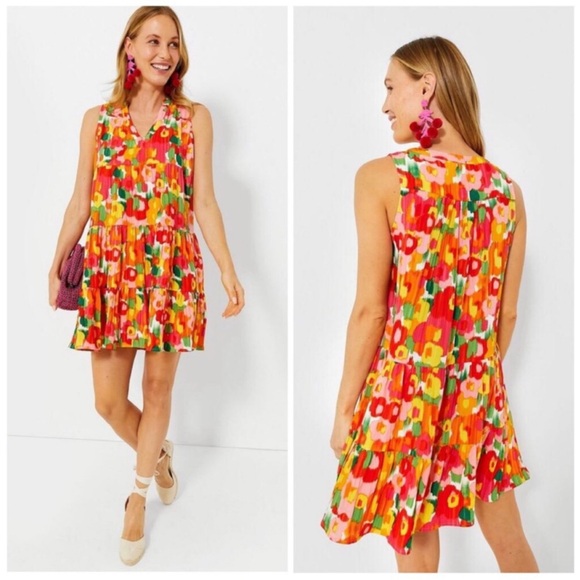 Tuckernuck Dresses & Skirts - Tuckernuck x Pomander Place Magnolia Watercolor Sleeveless Kenzo Mini Dress